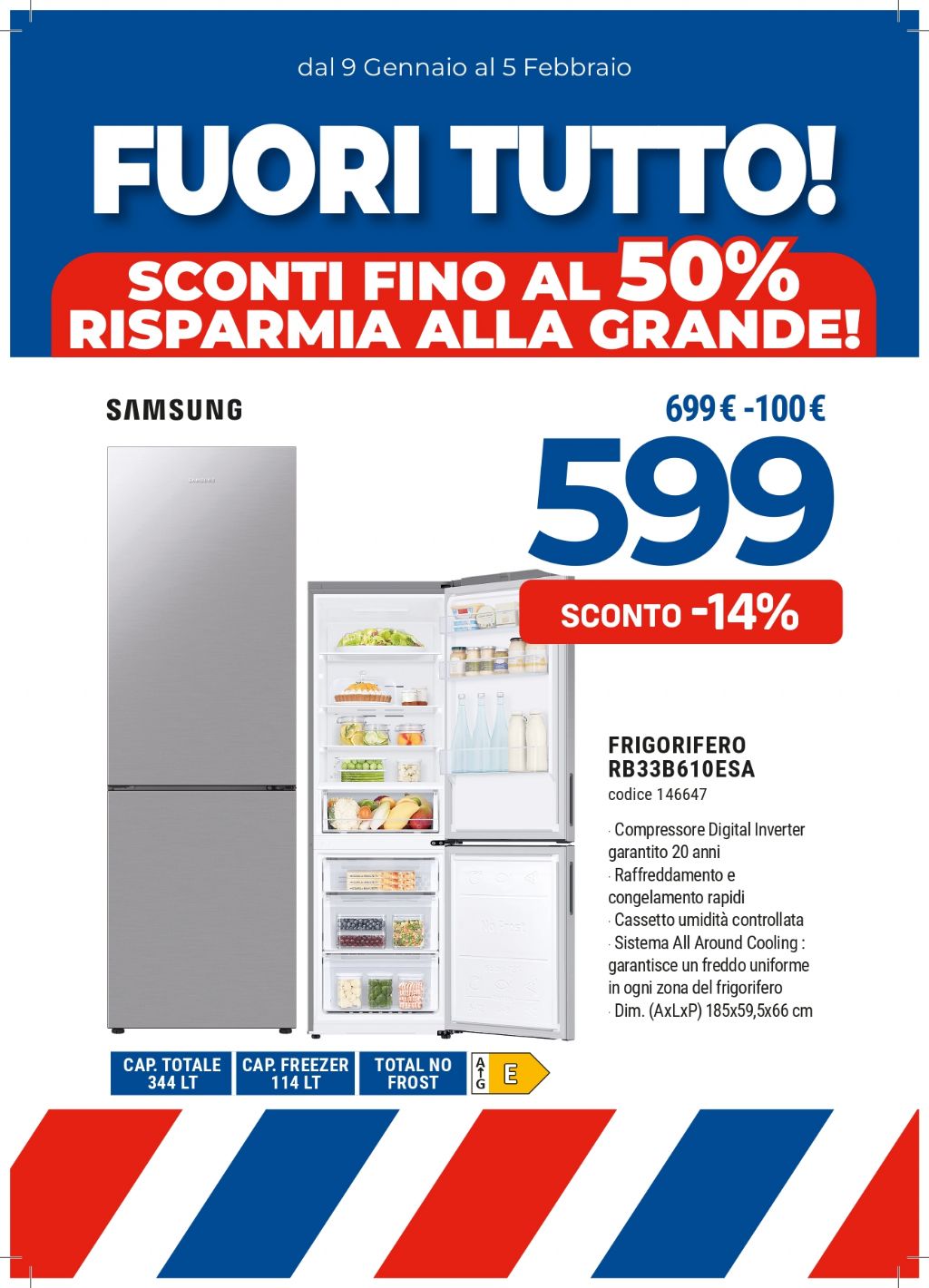 FRIGO SAMSUNG RB33B610ESA
